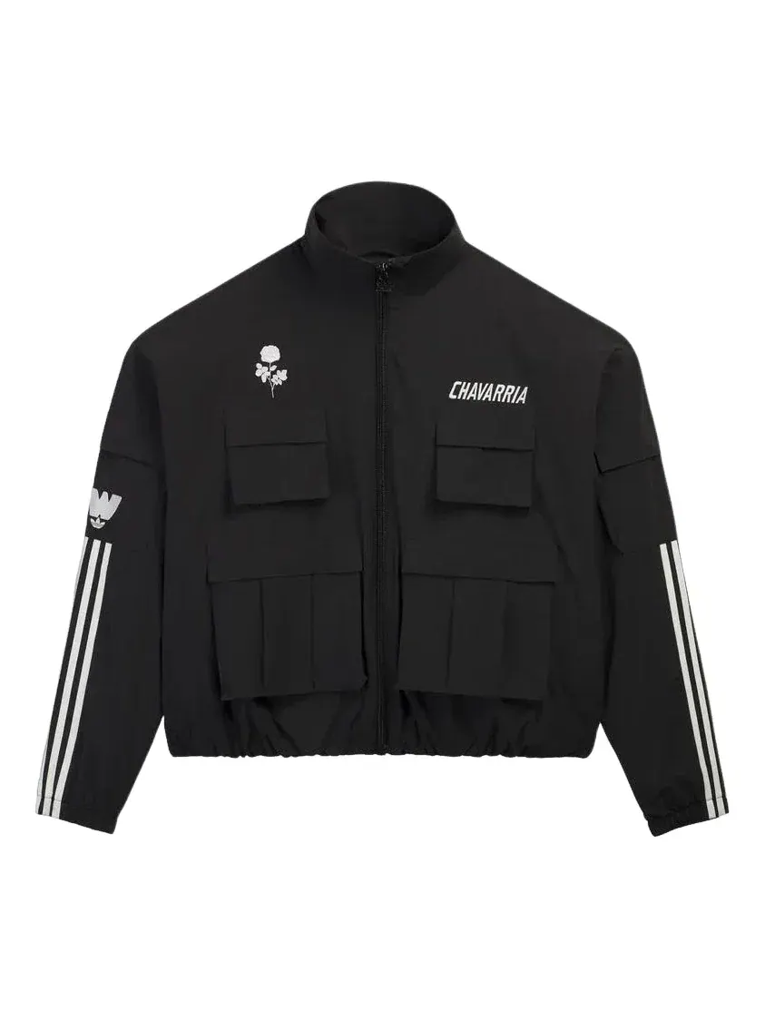 Куртка-карго Adidas x Chavarria, черная, KW1732 — изображение 1 из 2, черный