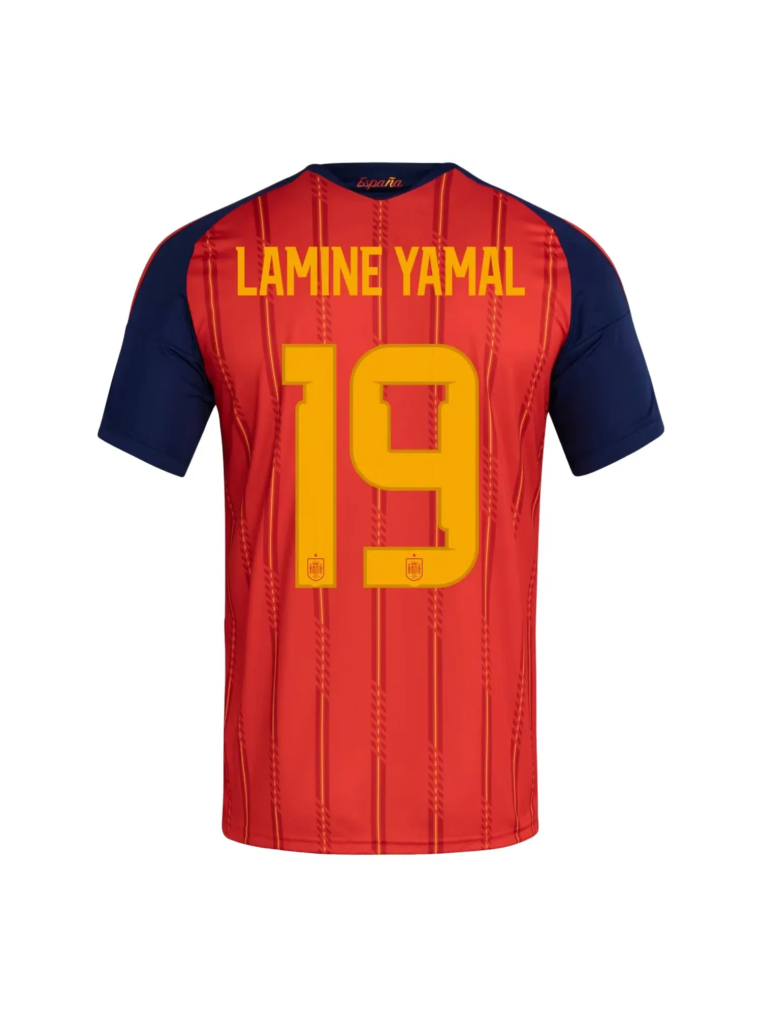 Мужская футболка Lamine Yamal Spain 26 Home Jersey Adidas — изображение 1 из 2, красный