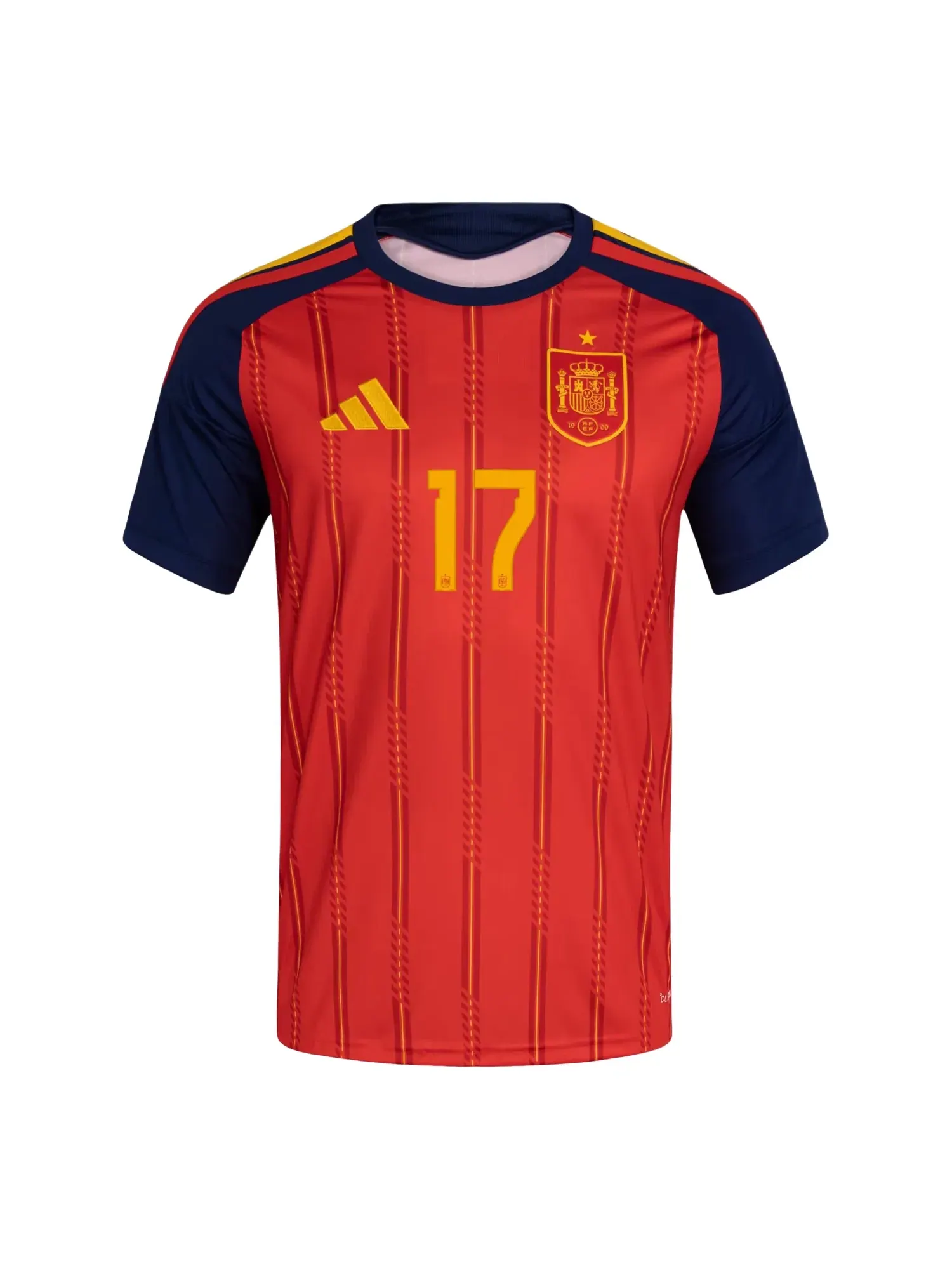 Мужская футболка Nicholas Williams Spain 26 Home Jersey Adidas — изображение 2 из 2, красный