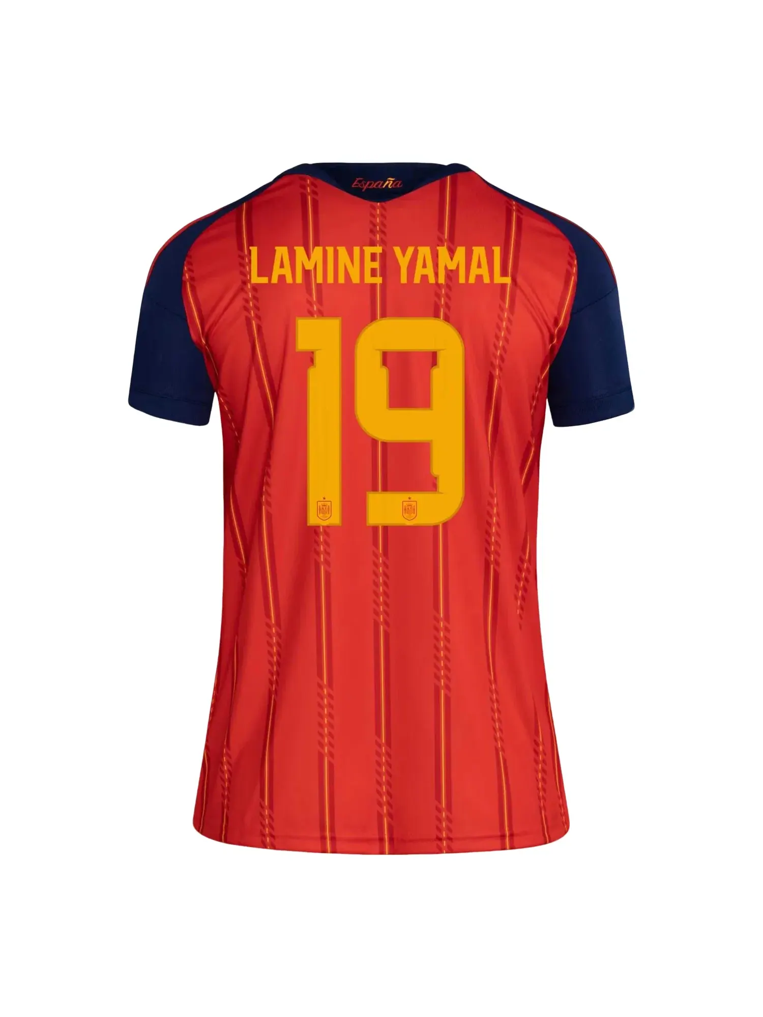 Женская футболка с коротким рукавом Lamine Yamal Spain 26 Home Jersey Adidas — изображение 1 из 2, красный