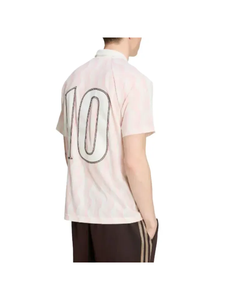 Мужская футболка с коротким рукавом Summer Glow Jersey Adidas — изображение 2 из 3, розовый