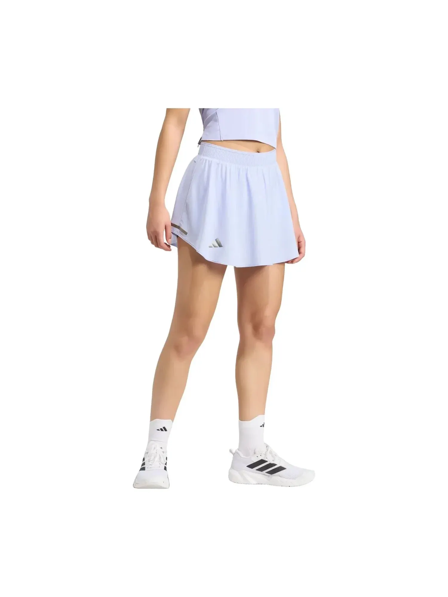 Женская юбка для тенниса Climacool Pro с моделью Violet Tone Adidas — изображение 2 из 3, фиолетовый