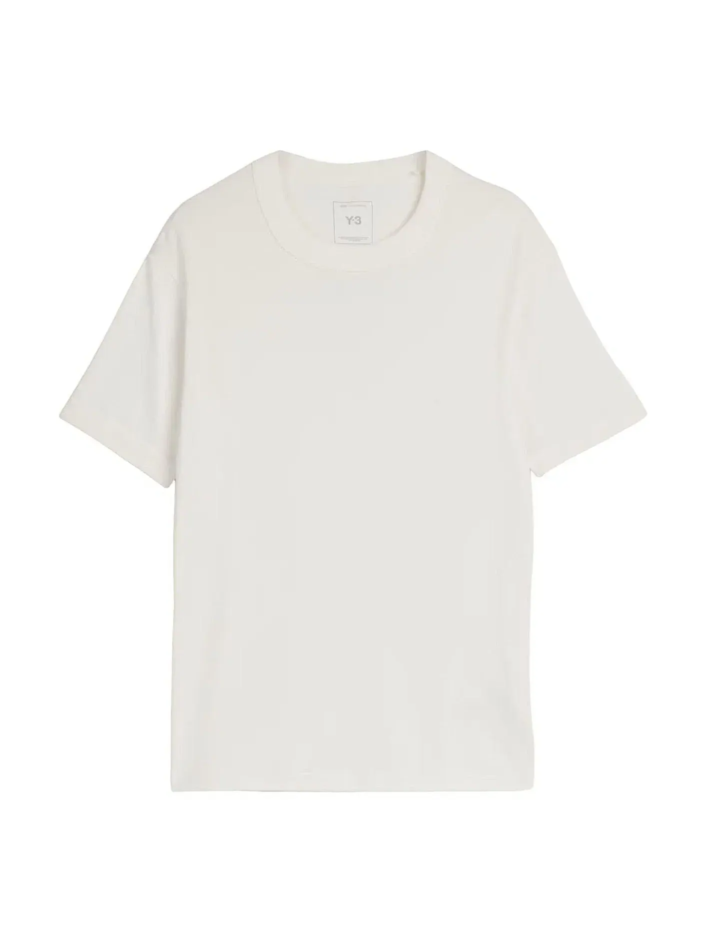 Мужская футболка с принтом Adidas x Y-3 Slim T-Shirt — изображение 1 из 4, белый
