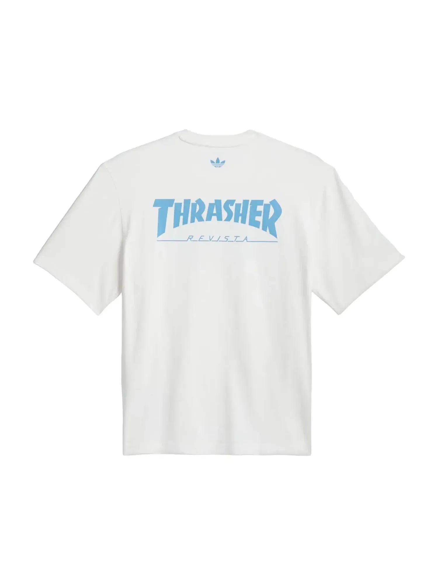 Мужская футболка с принтом Argentina x Thrasher Adidas — изображение 2 из 5, белый