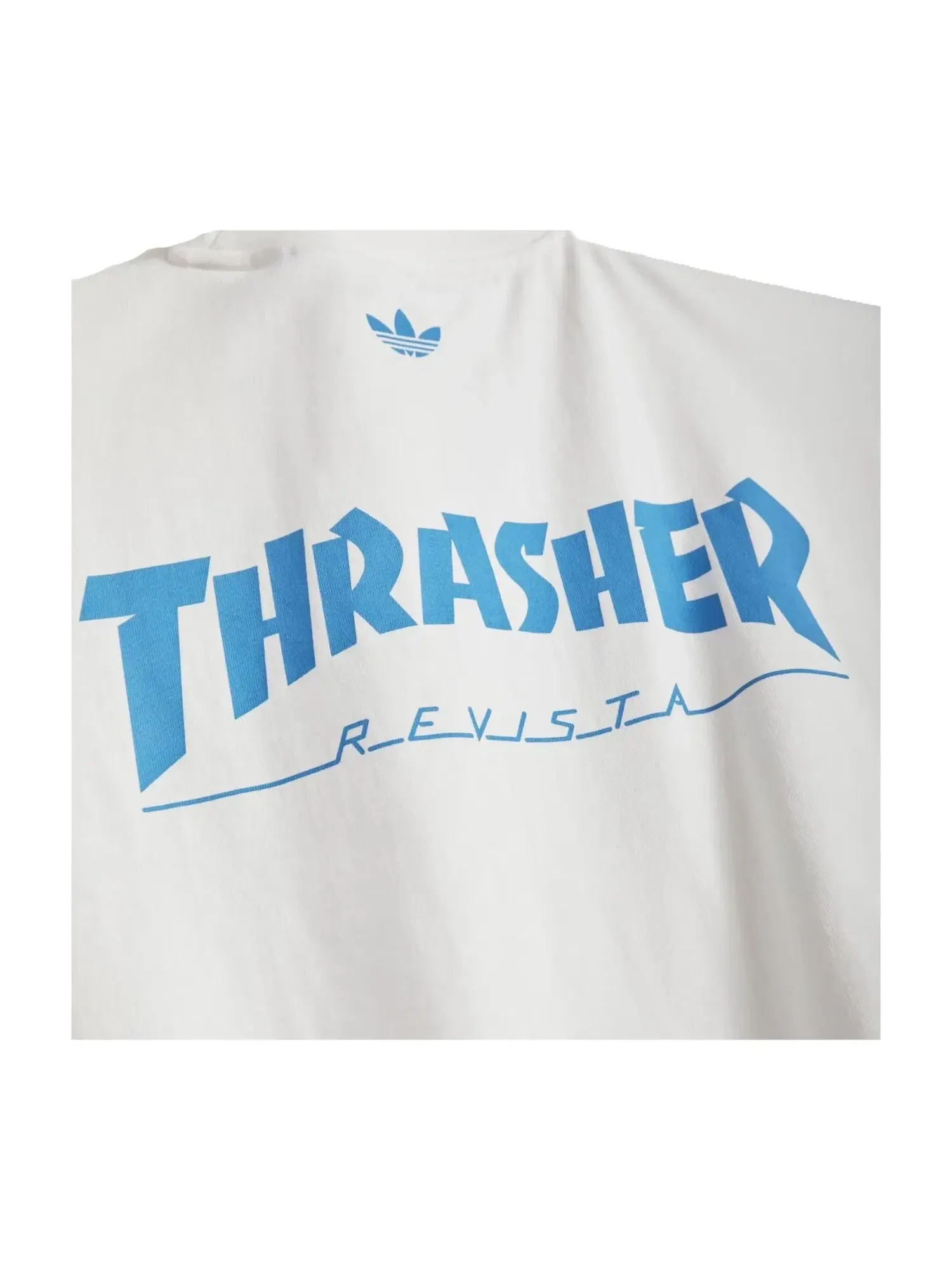 Мужская футболка с принтом Argentina x Thrasher Adidas — изображение 3 из 5, белый