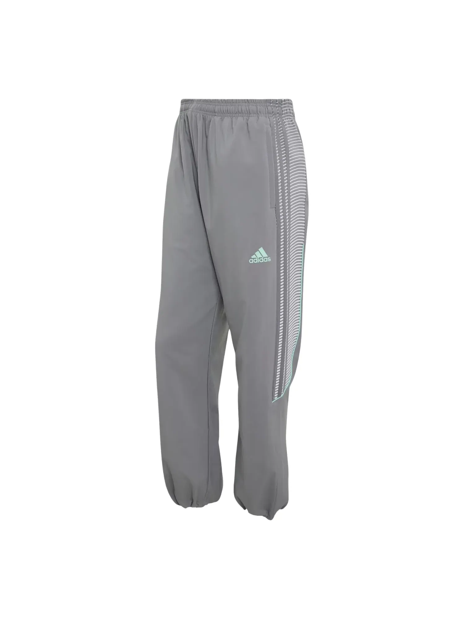 Мужские спортивные штаны с длинным рукавом Adidas x Coca-Cola Teamgeist 26 Trackpant — изображение 1 из 4, серый