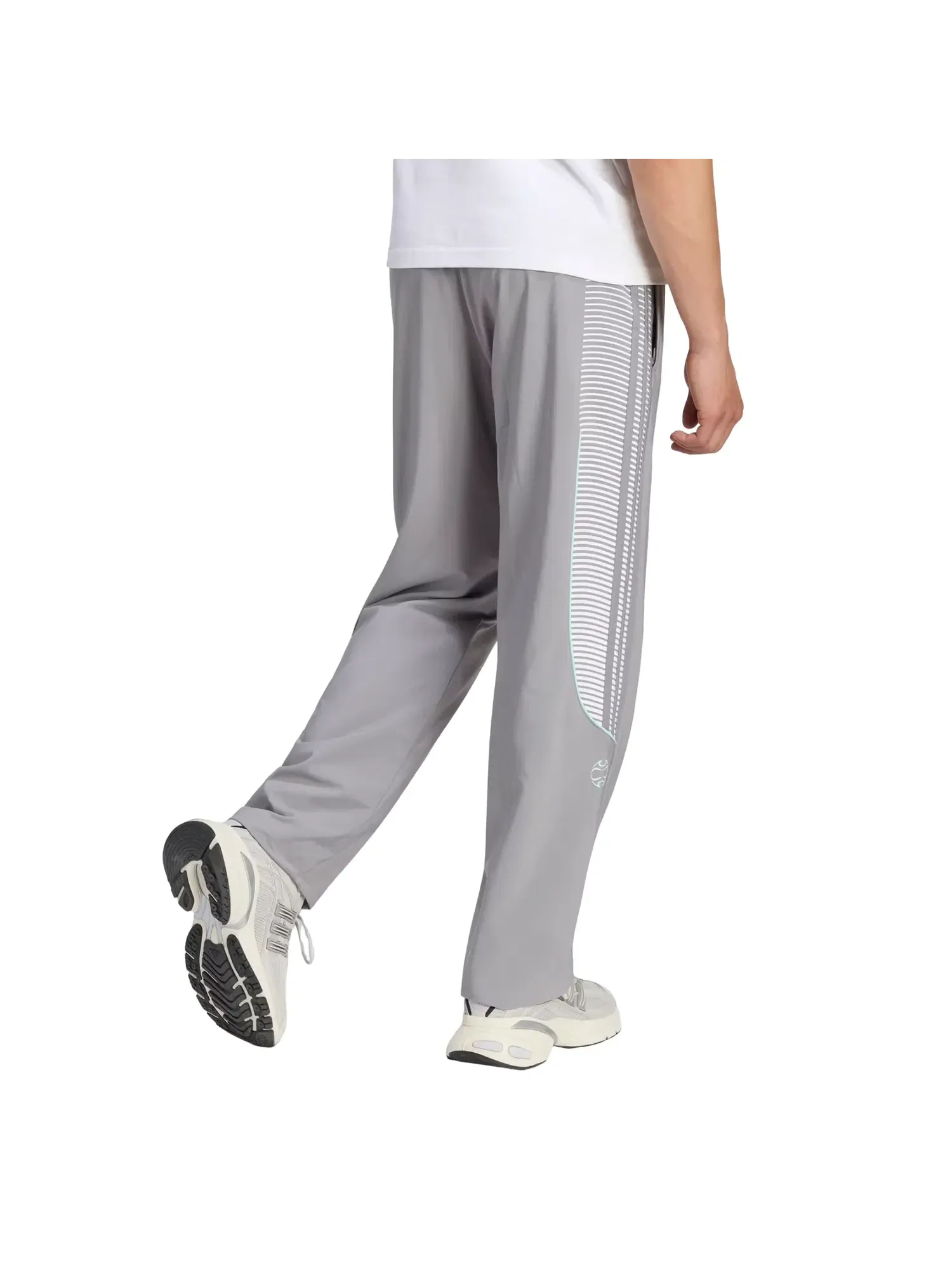 Мужские спортивные штаны с длинным рукавом Adidas x Coca-Cola Teamgeist 26 Trackpant — изображение 3 из 4, серый