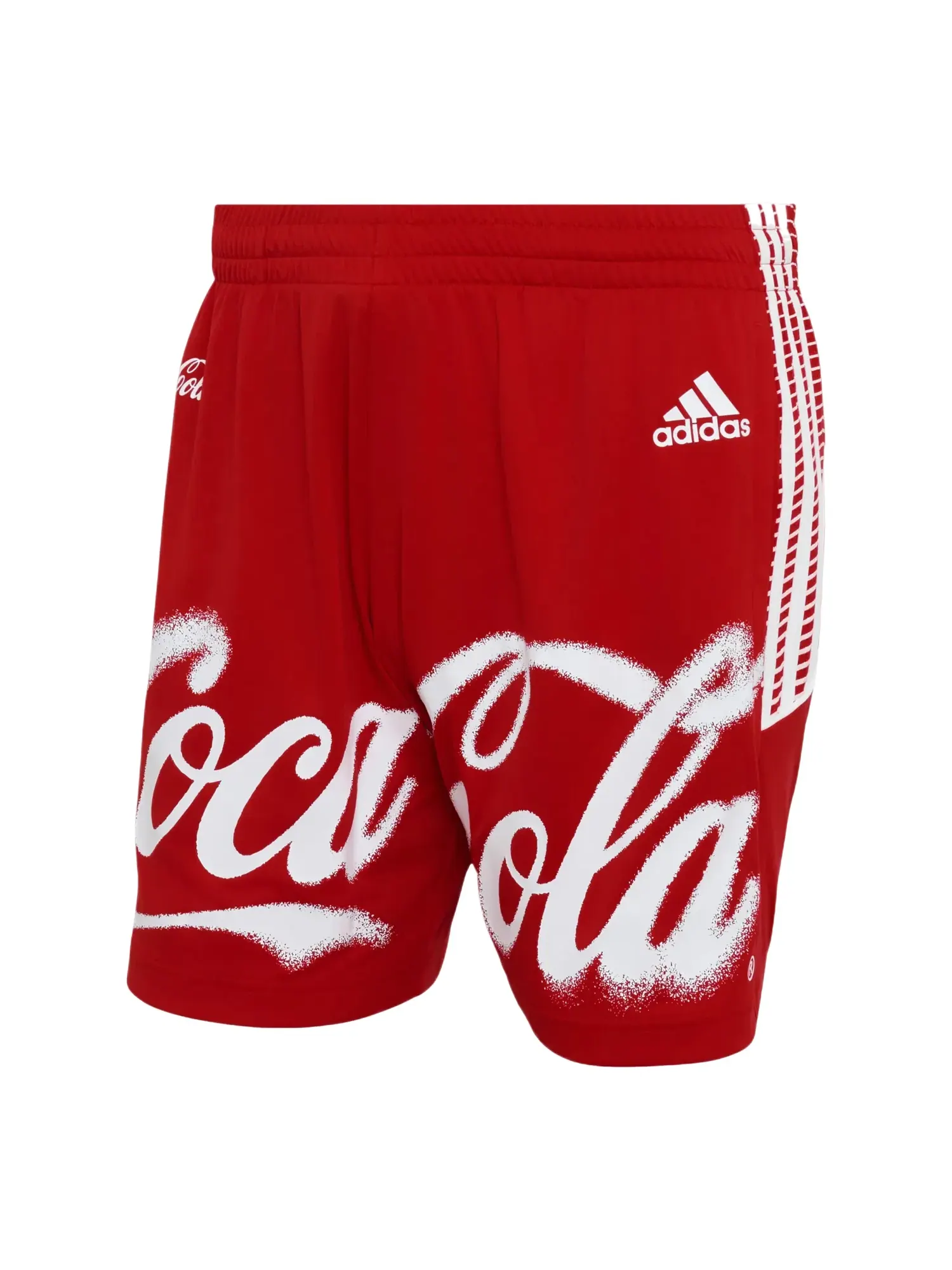 Мужские тренировочные шорты Adidas x Coca-Cola Training Short Asia Sizing Vivid Red — изображение 1 из 3, красный