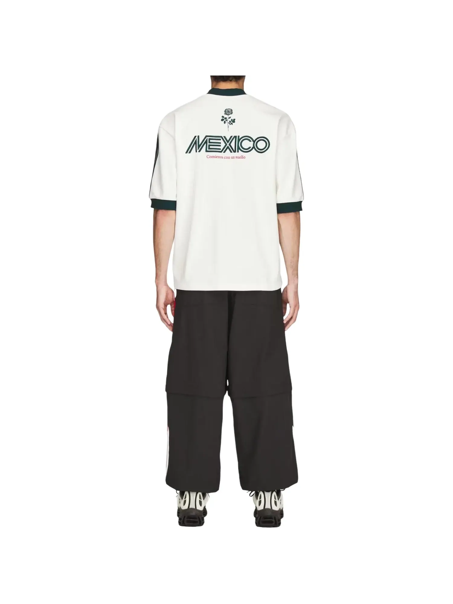 Мужская футболка с принтом Adidas x Chavarria Soccer T-Shirt — изображение 5 из 5, белый