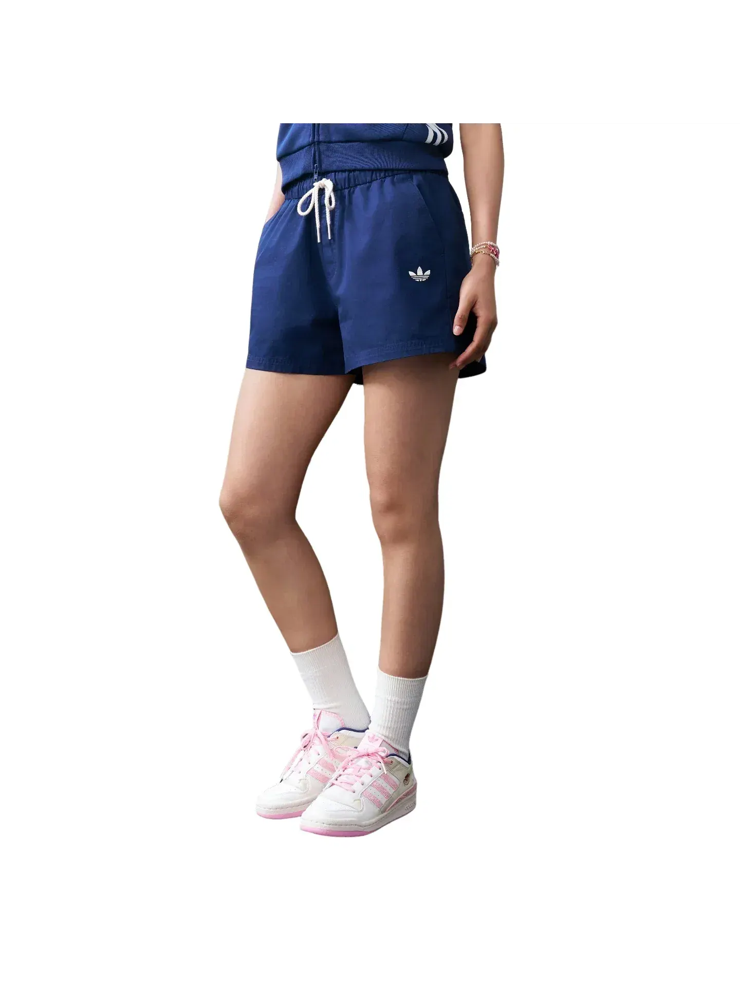 Шорты Adidas W Short, темно-синий, KY8321 — изображение 3 из 8