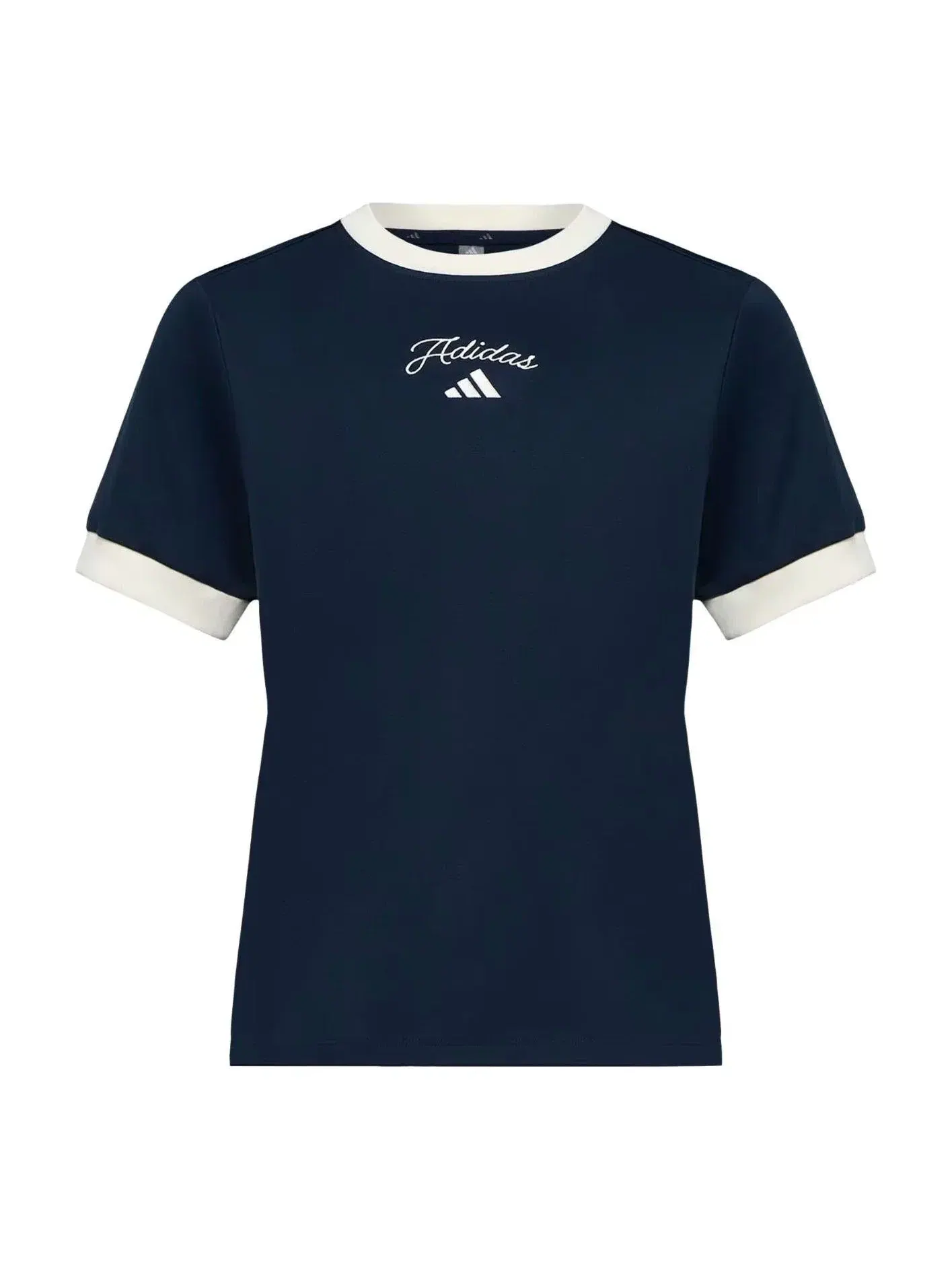 Женская футболка с коротким рукавом Aurora Ink Adidas — изображение 1 из 4, черный