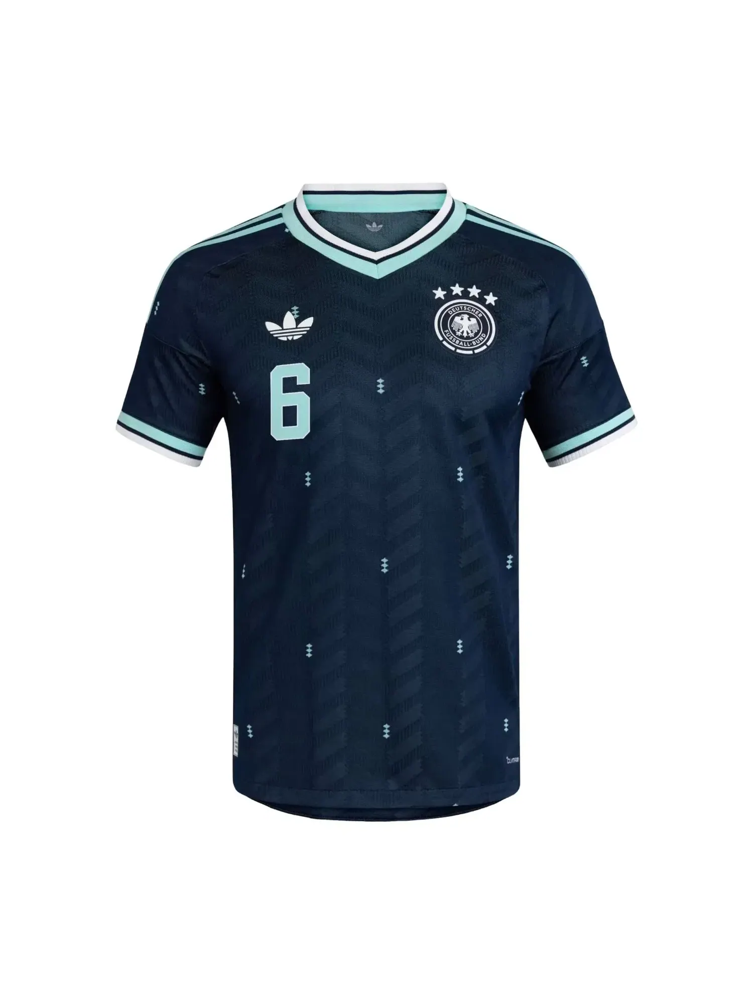 Мужская футболка Joshua Kimmich Germany 26 Away Authentic Jersey Adidas — изображение 2 из 2, темно-синий