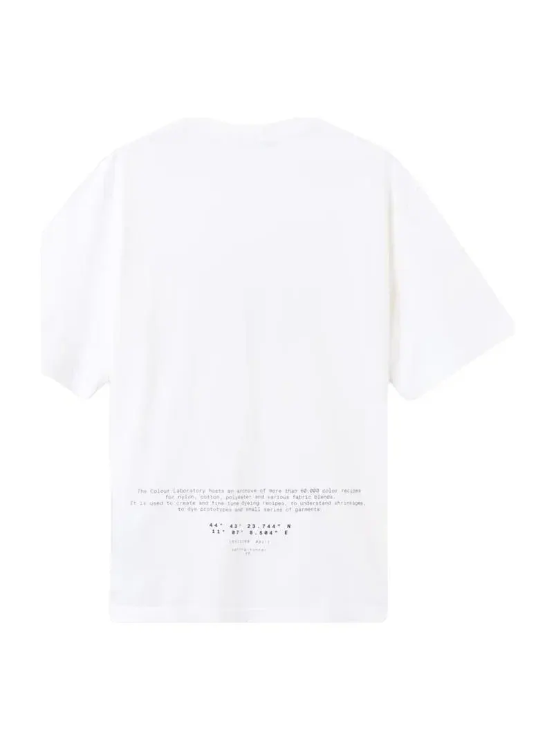 Футболка STONE ISLAND 2100001 All Around Compass, белая, L1S152100001S0362V0001 — изображение 2 из 4, белый