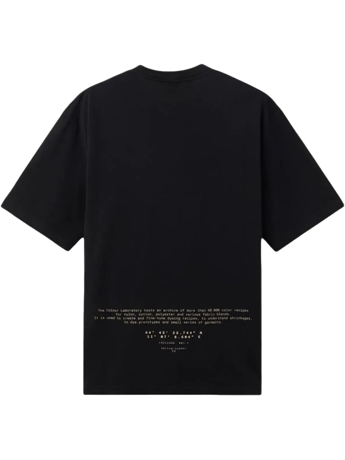 Футболка STONE ISLAND 2100001 All Around Compass, черная, L1S152100001S0362V0029 — изображение 2 из 4, черный