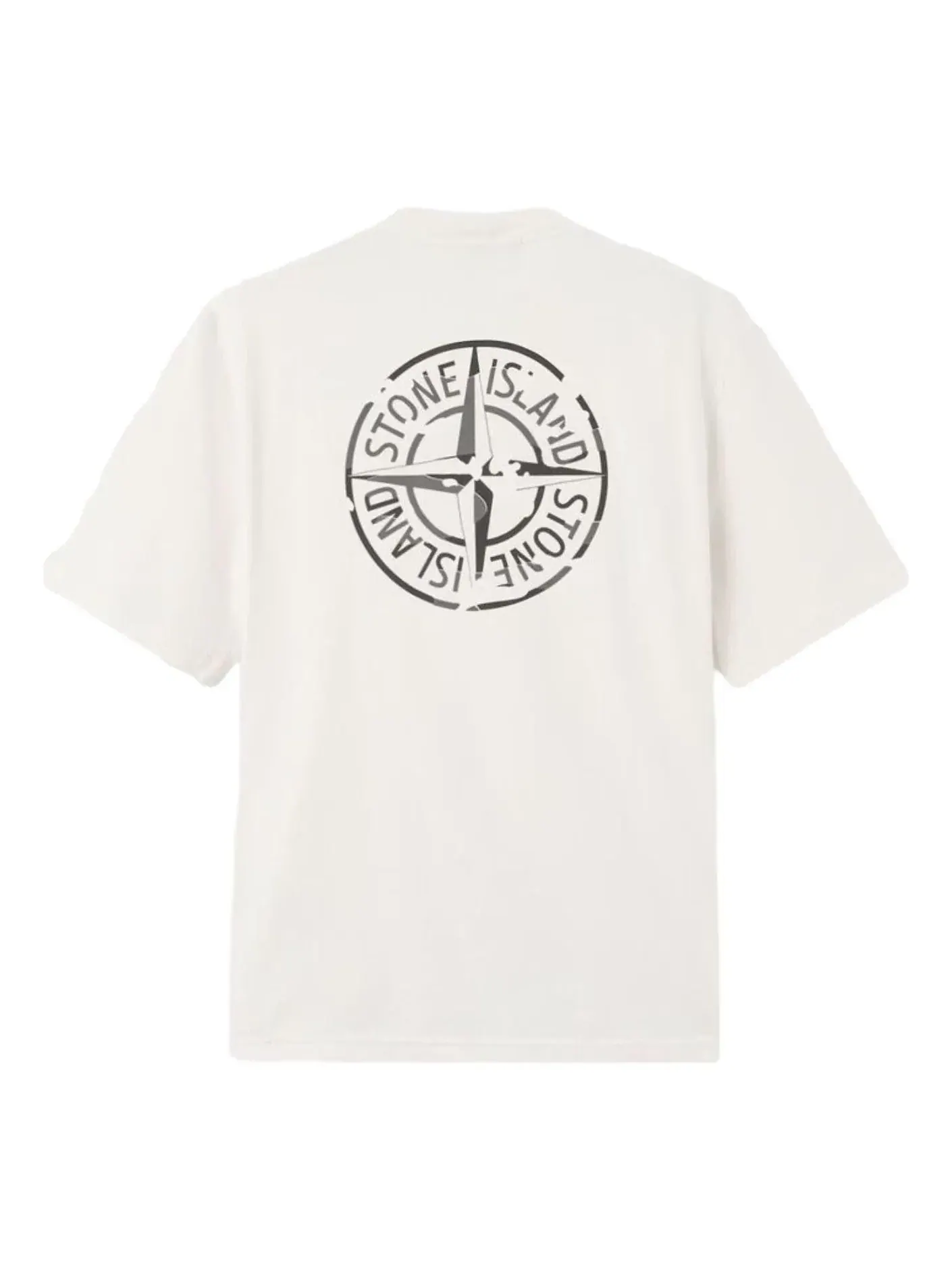 Футболка STONE ISLAND 2100001 Camo Compass — изображение 1 из 2, белый