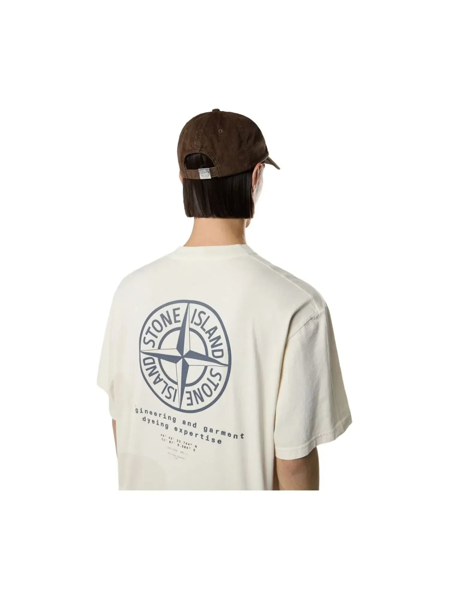 Футболка STONE ISLAND 2100002 Whirlwind Type — изображение 3 из 3, белый