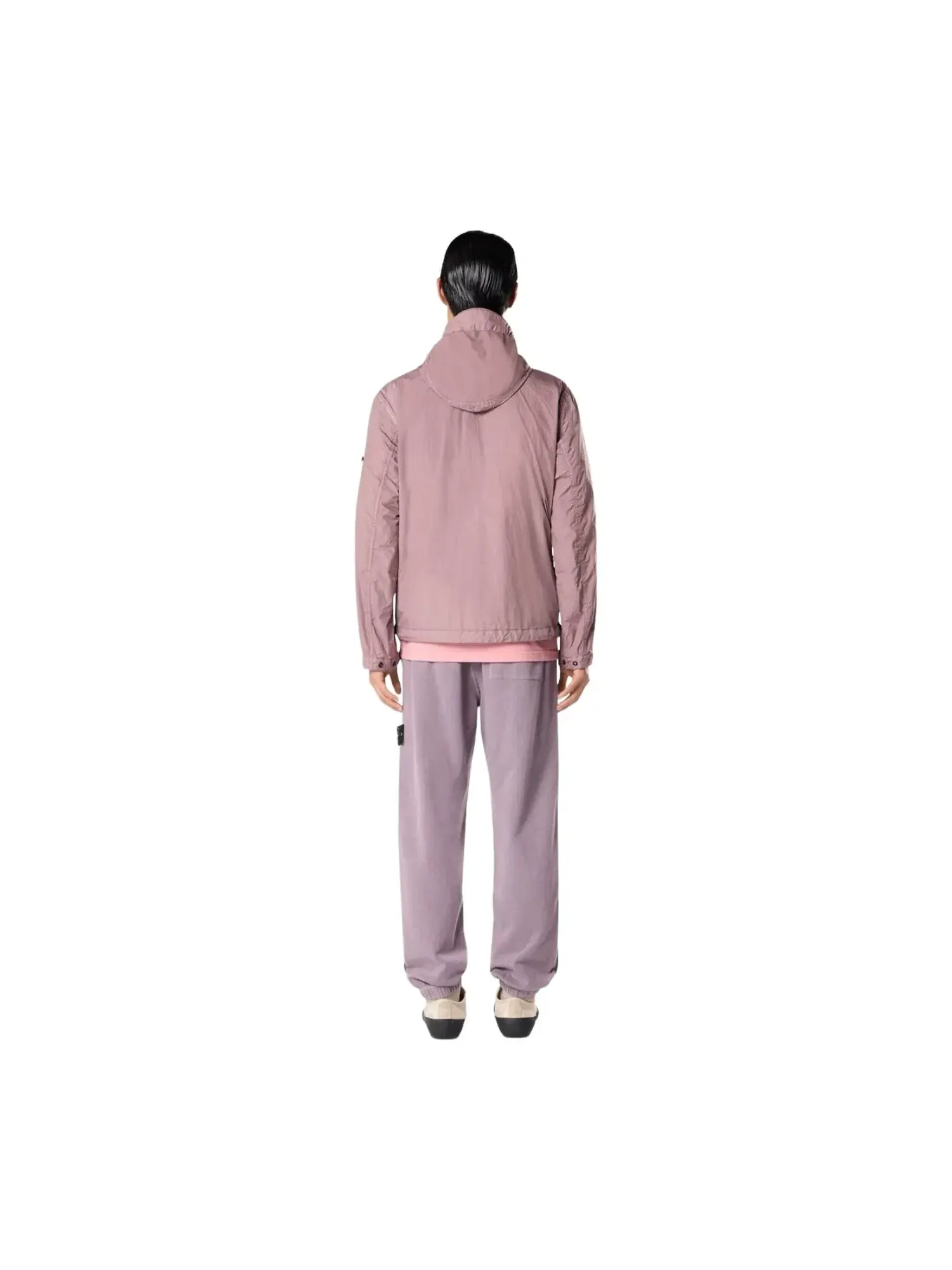 Спортивные штаны Malfile из флиса с эффектом старины Stone Island — изображение 5 из 5, фиолетовый
