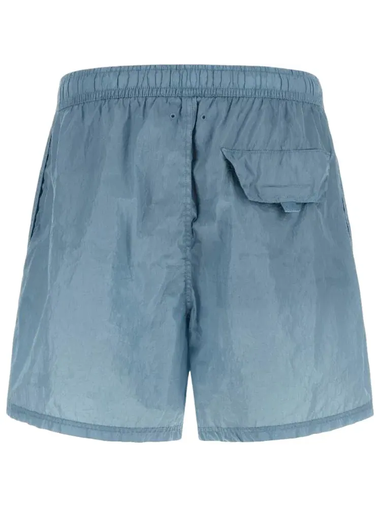 Плавки средней длины STONE ISLAND B100002 — изображение 2 из 2, синий
