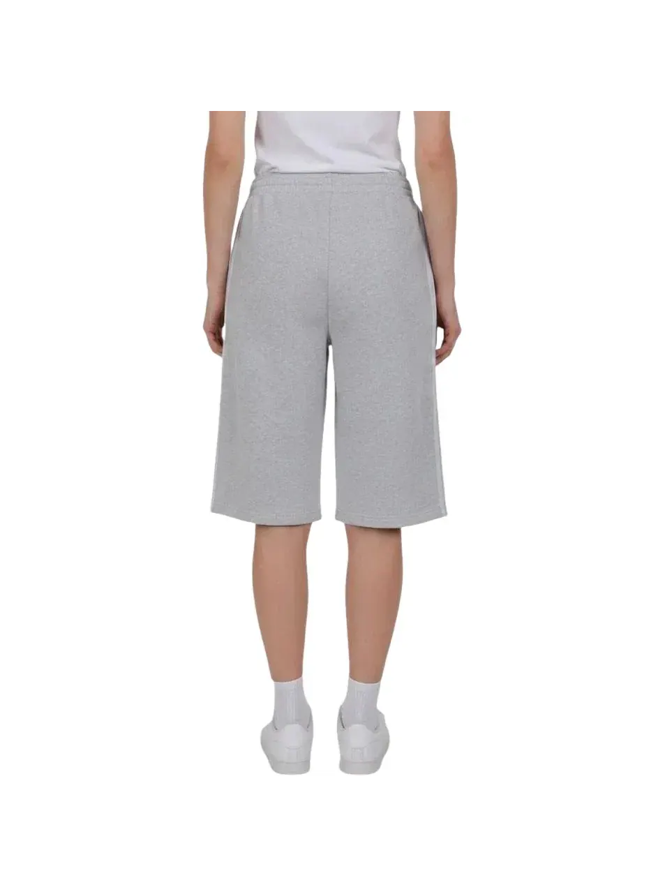 Женские шорты с принтом Knit Jorts Adidas — изображение 2 из 2, серый