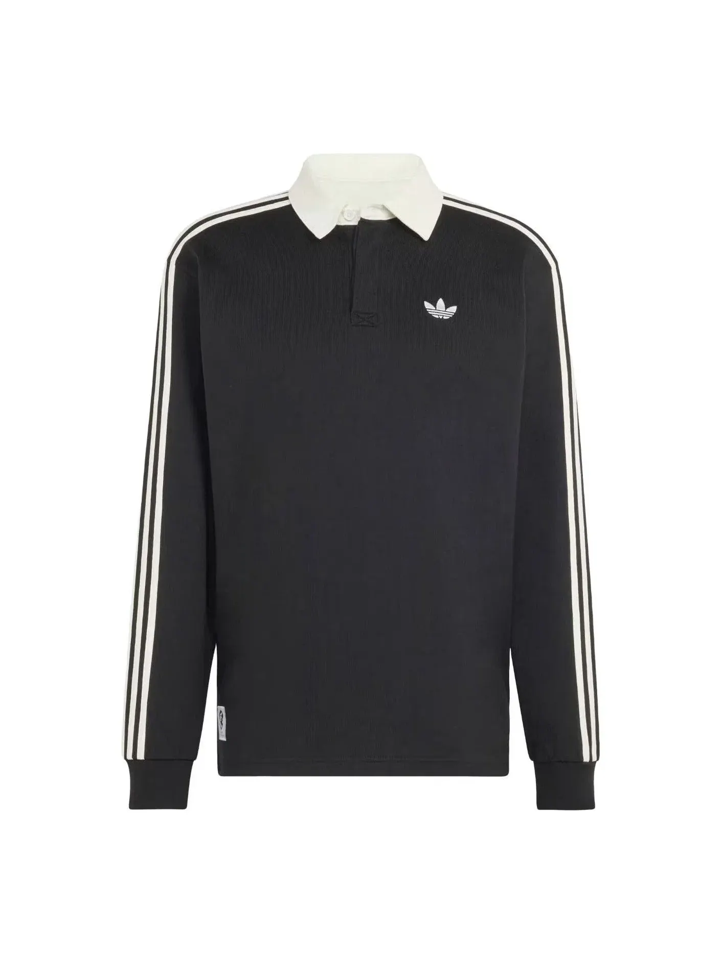 Мужская футболка-поло с длинным рукавом Adidas x Beckenbauer WC26 OG — изображение 1 из 3, черный