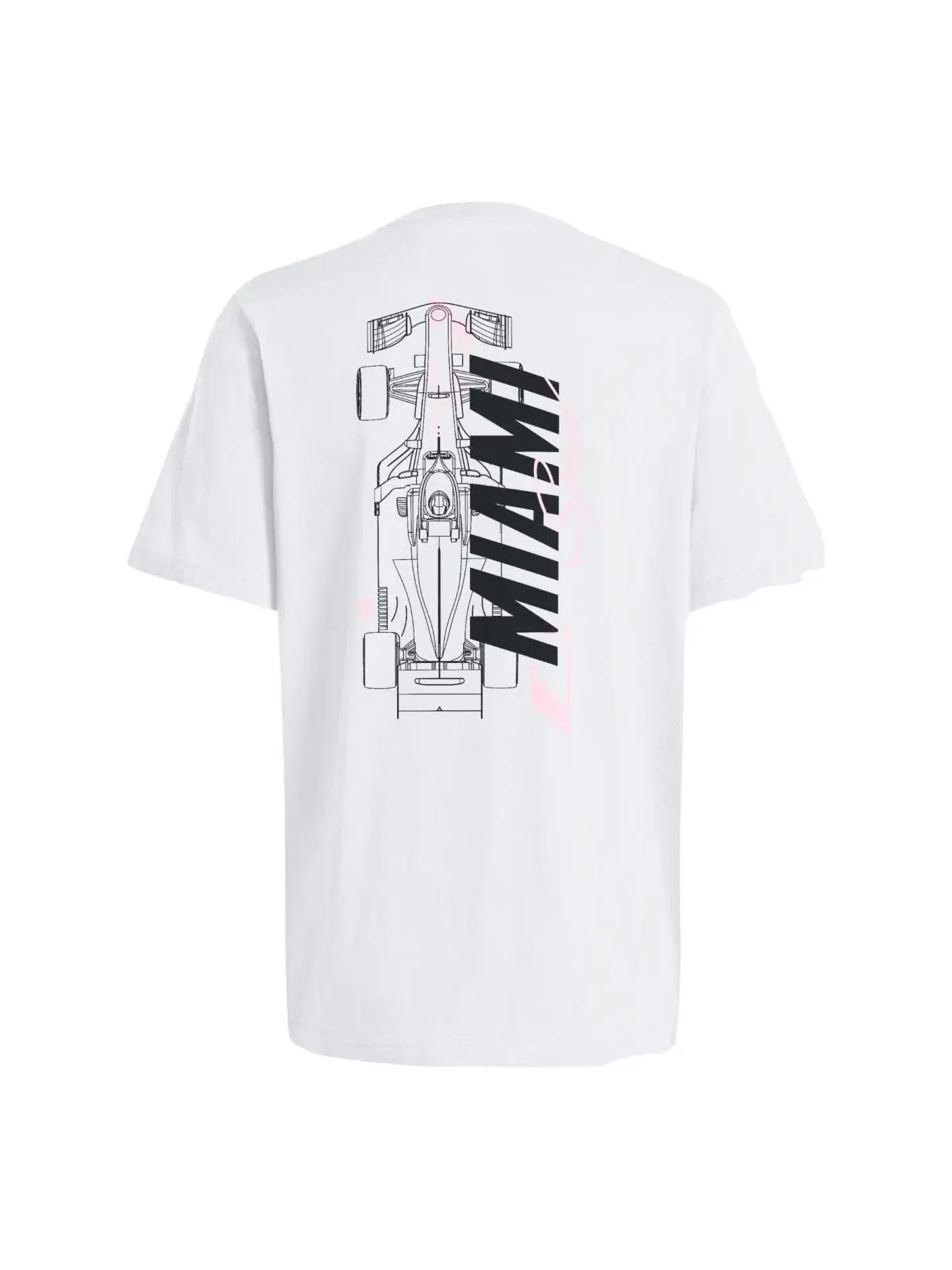 Футболка Adidas Miami Speed, белая, LG4658 — изображение 1 из 2, белый