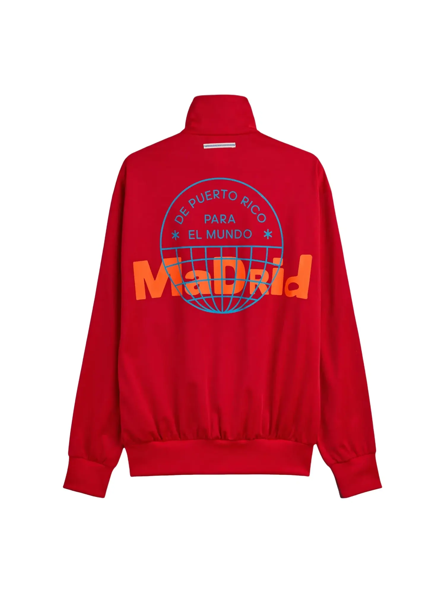 Спортивная куртка Adidas x Bad Bunny DTmF Tour Merch Madrid Firebird Track Jacket 'Red' LG9055 — изображение 1 из 2, красный