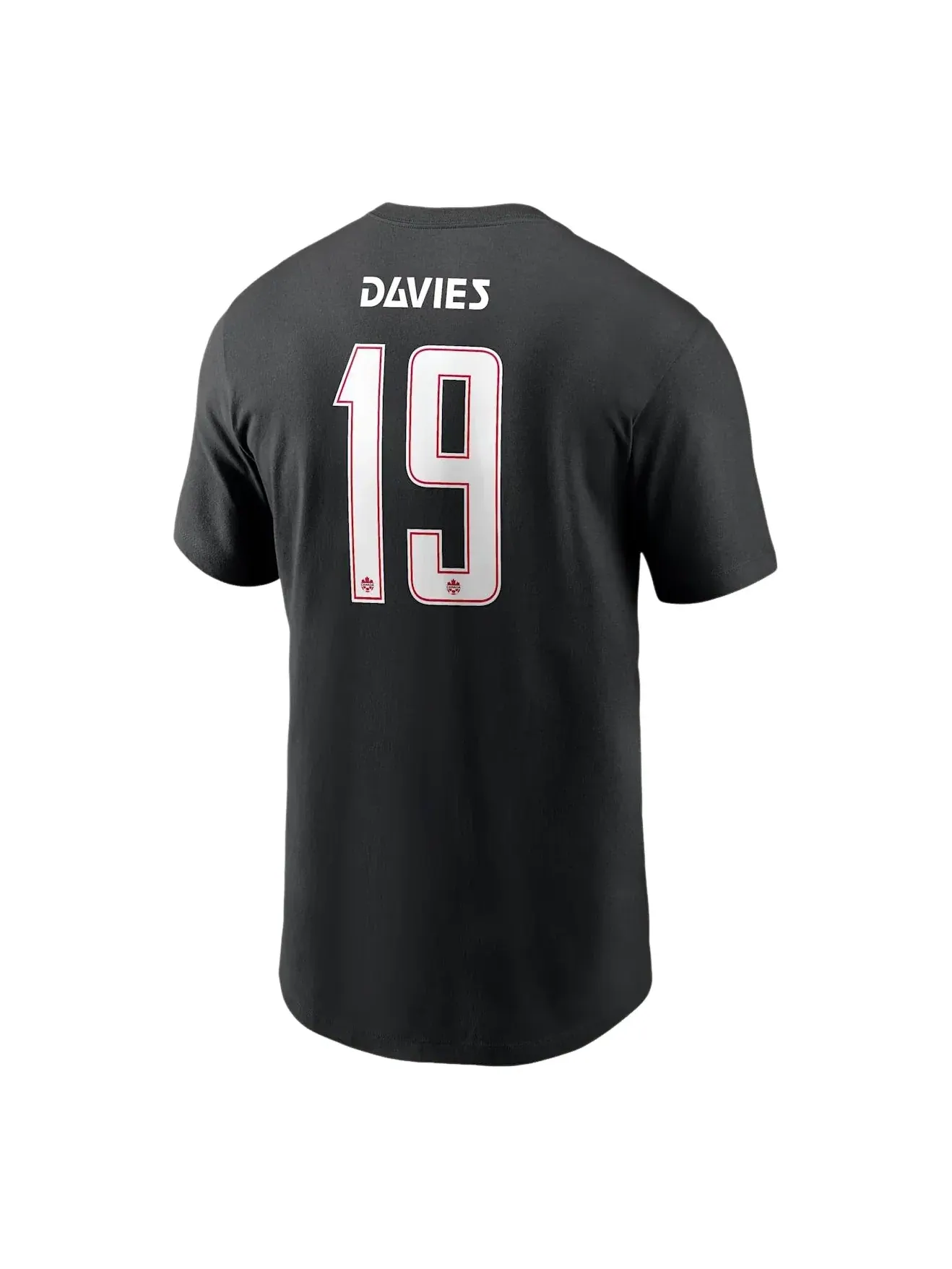 Мужская футболка с принтом Nike Alphonso Davies Team Canada — изображение 1 из 2, черный