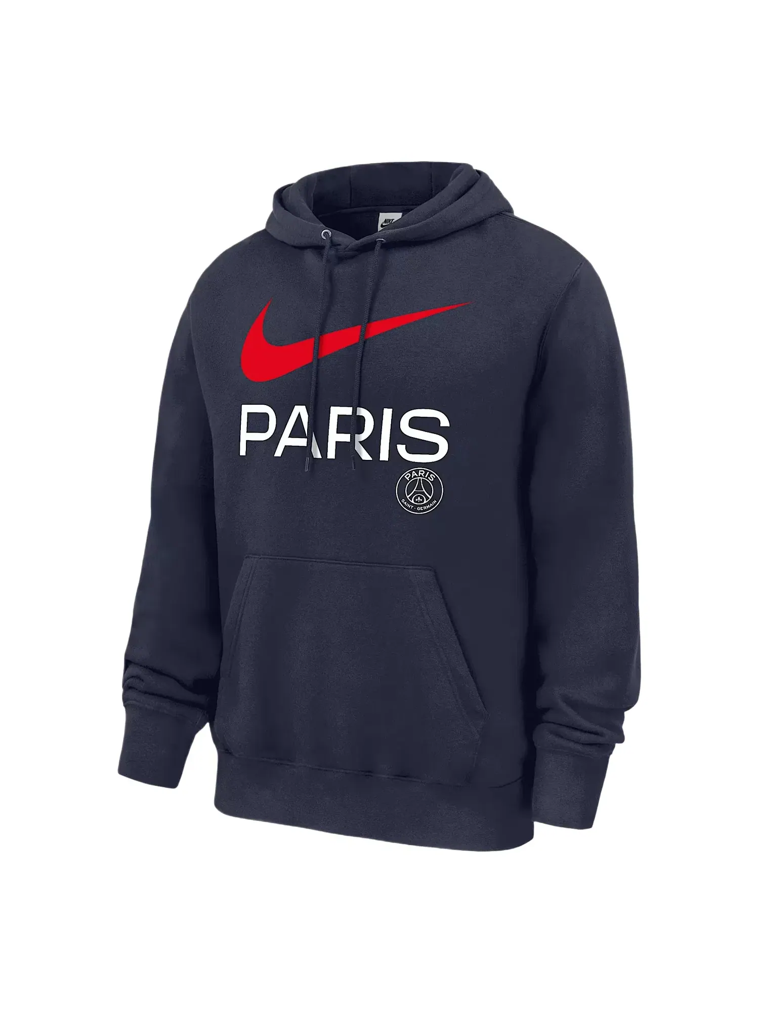 Мужское худи Nike x Paris Saint-Germain Club Fleece 'College Navy' — изображение 1 из 2, темно-синий