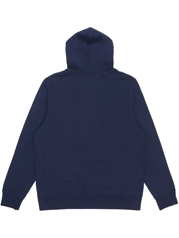 Толстовка New Balance Men's New Balance Logo Sports Zipper Navy Blue — изображение 2 из 2, синий