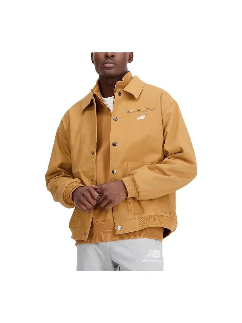 Куртка New Balance Athletics Lined Work Jacket 'Tobacco' — изображение 1 из 1, бежевый
