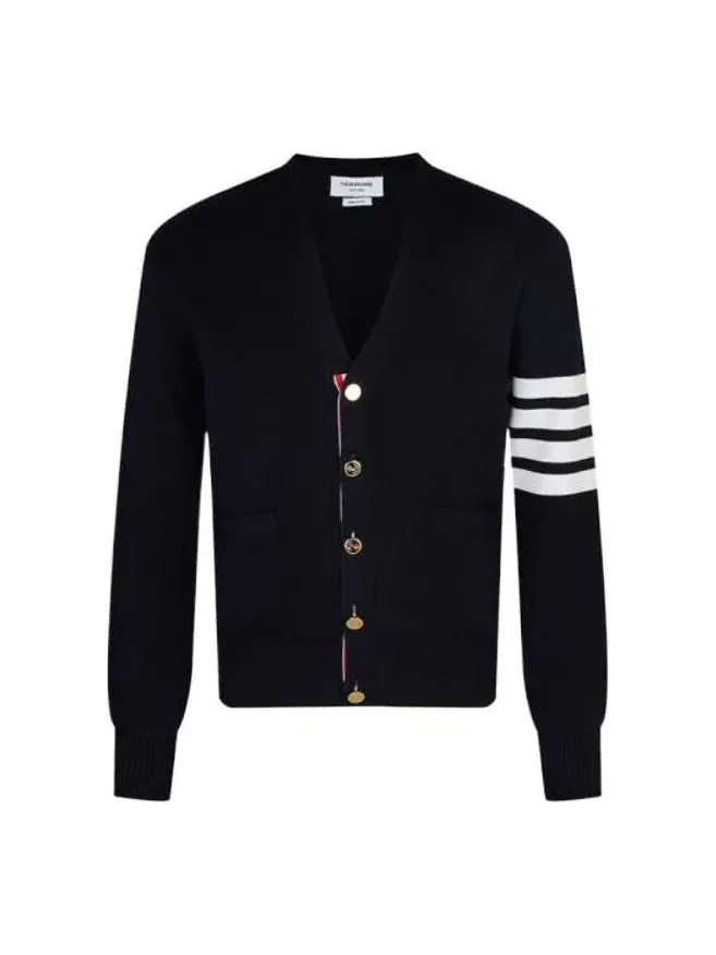 Кардиган THOM BROWNE 'Navy' — изображение 1 из 2, темно-синий