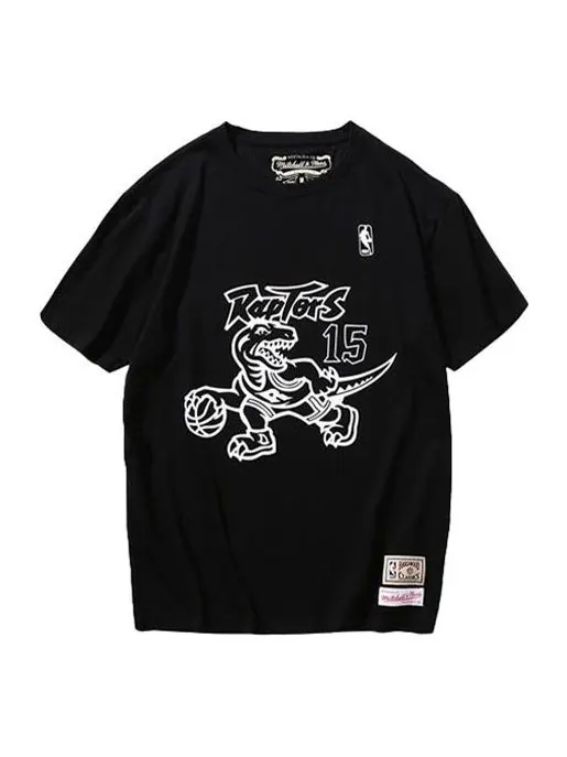 Футболка Mitchell & Ness x NBA Toronto Raptors T-shirt 'Vince Carter 15' — изображение 1 из 2, черный