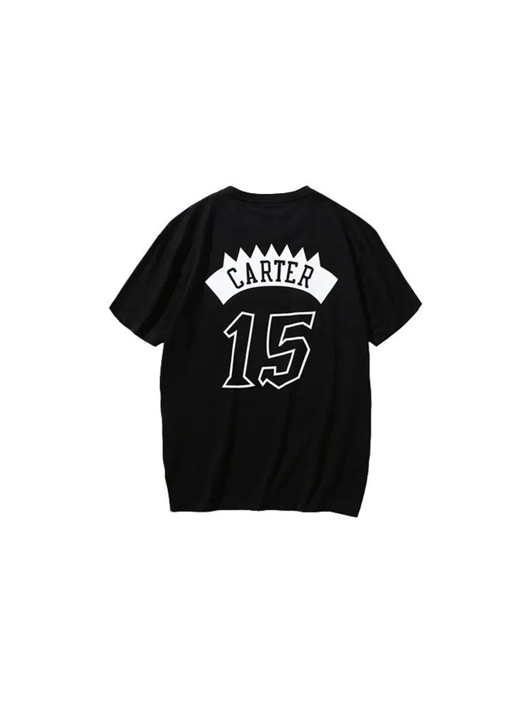 Футболка Mitchell & Ness x NBA Toronto Raptors T-shirt 'Vince Carter 15' — изображение 2 из 2, черный