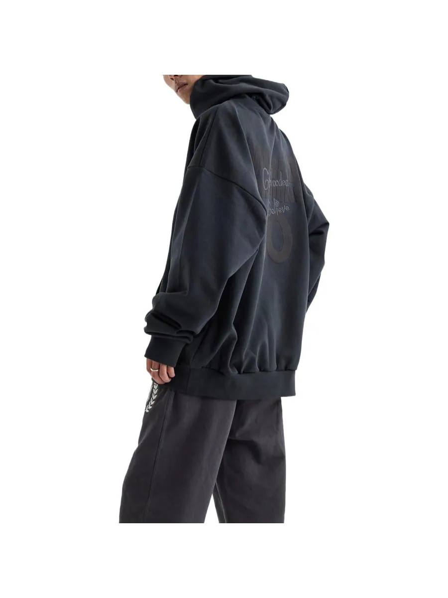 Худи Mitchell & Ness Gold Blooded We Believe Hoodie 'Black' — изображение 3 из 4, черный