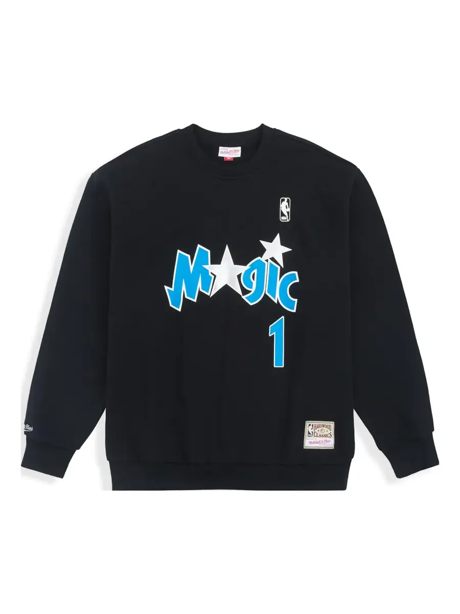 Худи Mitchell & Ness x NBA Orlando Magic Sweatshirt 'Tracy McGrady 1' — изображение 1 из 2, черный