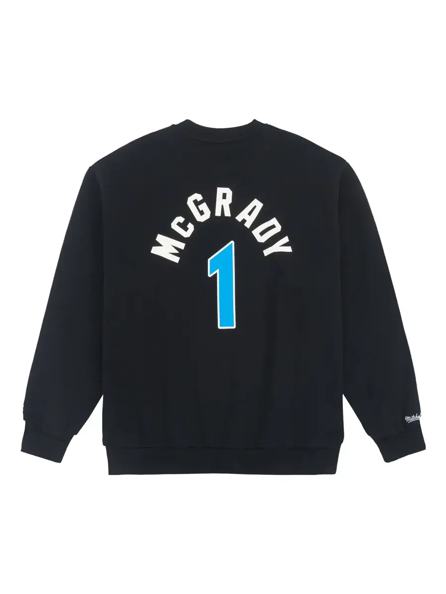 Худи Mitchell & Ness x NBA Orlando Magic Sweatshirt 'Tracy McGrady 1' — изображение 2 из 2, черный