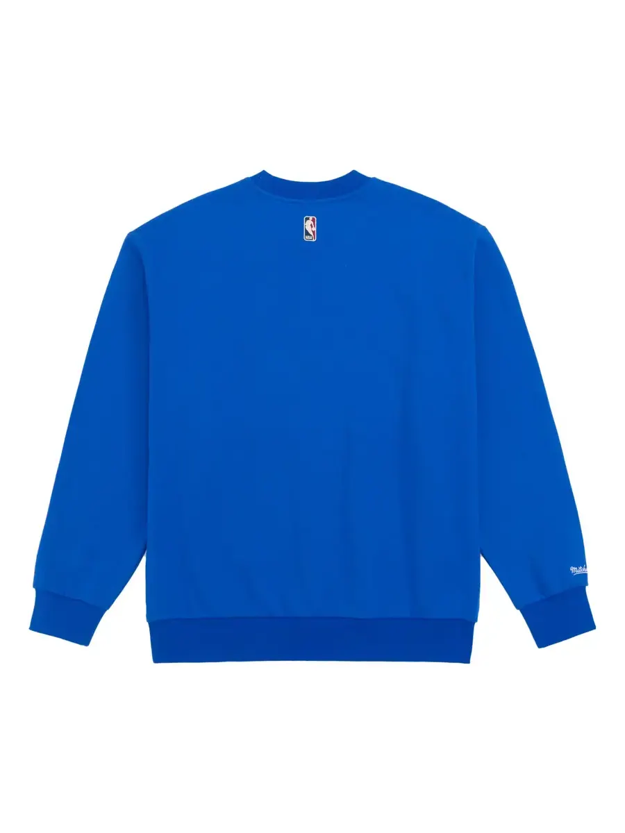 Худи Mitchell & Ness x NBA Golden State Warriors Sweatshirt 'Blue Yellow' — изображение 2 из 2, синий
