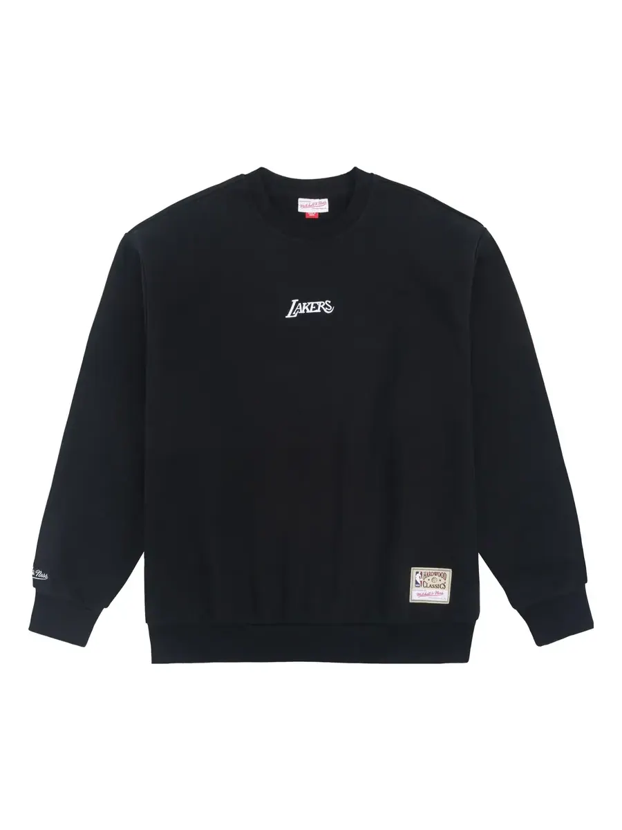 Худи Mitchell & Ness x NBA LA Lakers Sweatshirt 'Black' — изображение 1 из 2, черный