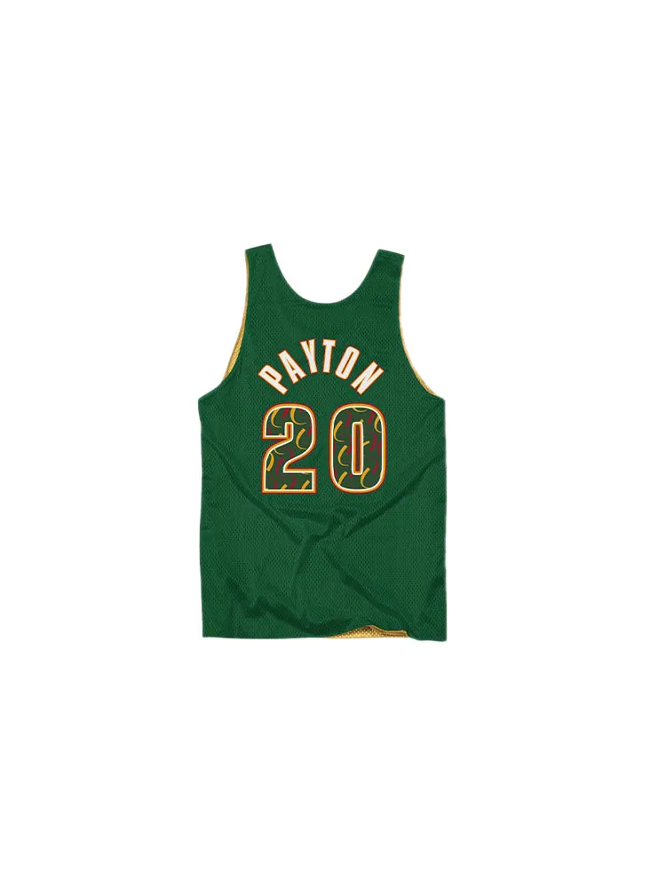 Баскетбольное джерси Mitchell & Ness Reversible Mesh Tank 'Seattle SuperSonics - Gary Payton 1995-96' — изображение 2 из 4