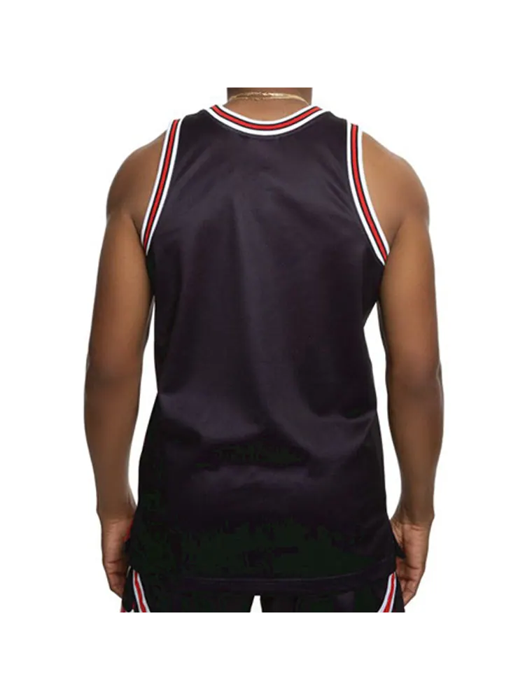 Баскетбольное джерси Mitchell & Ness Big Face — изображение 4 из 4, красный