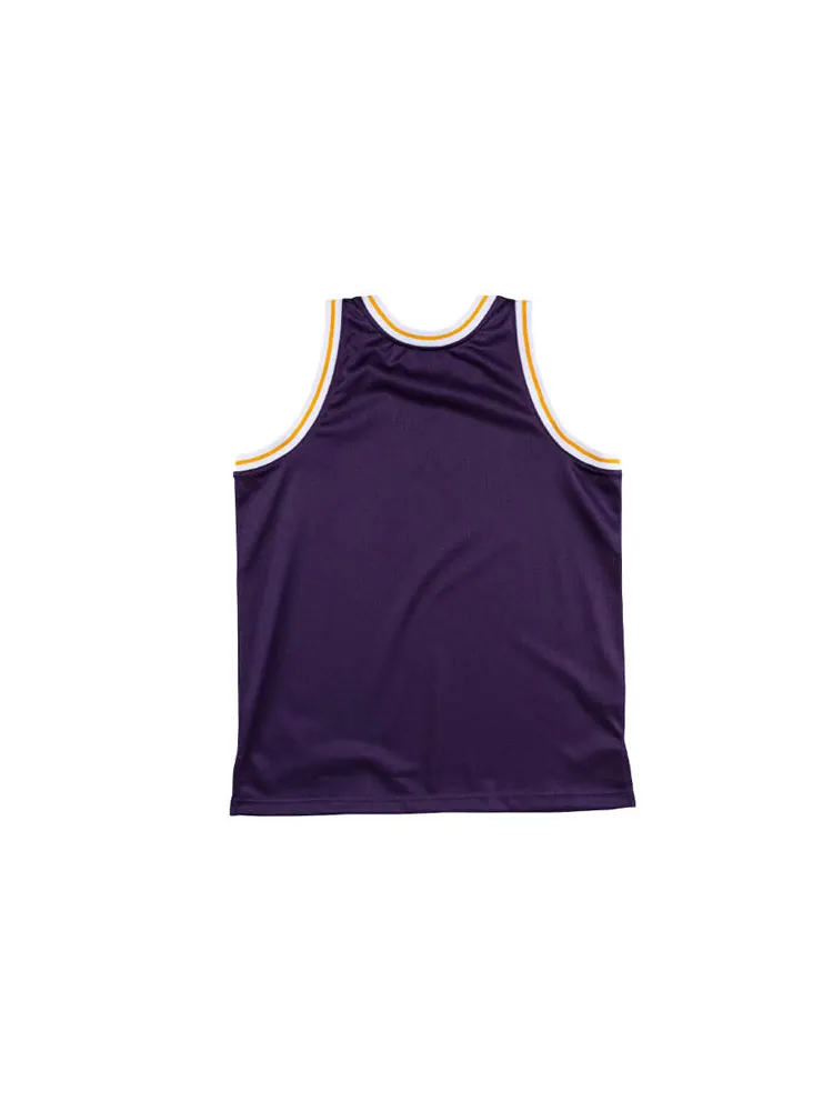 Джерси Mitchell & Ness Bigh Face Jersey 'Los Angeles Lakers' — изображение 3 из 3, фиолетовый