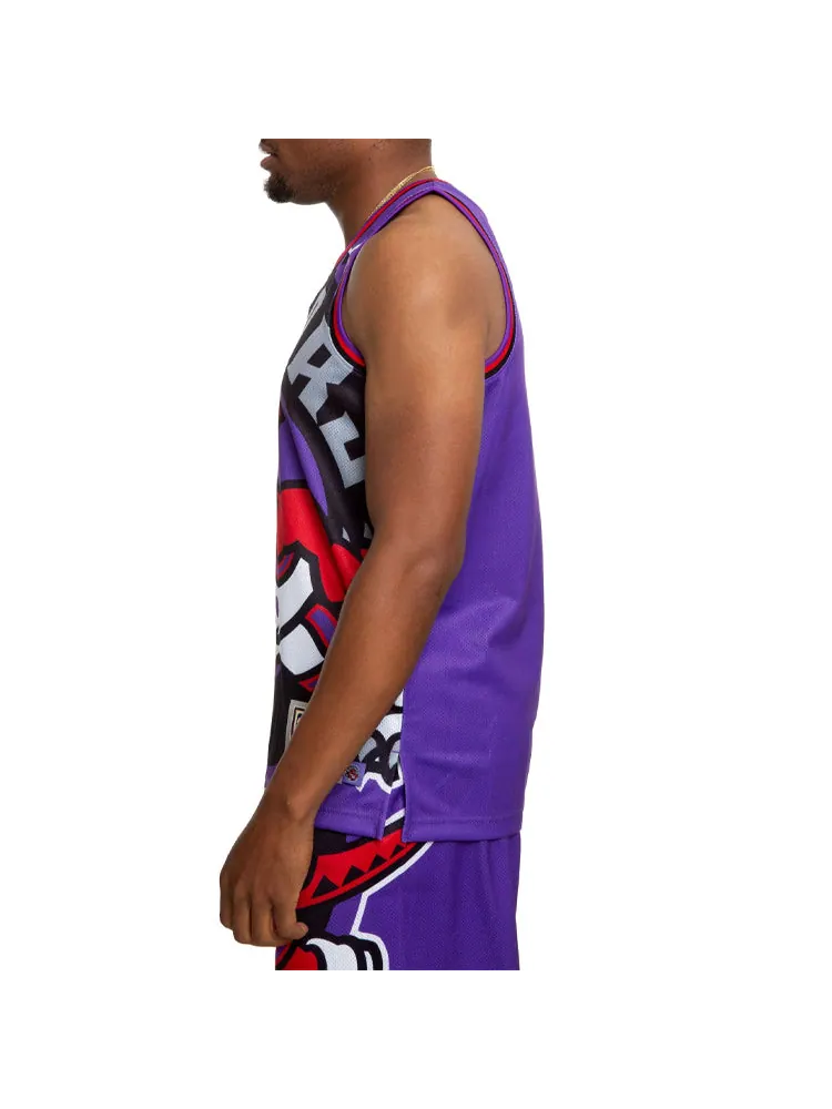 Баскетбольное джерси Mitchell & Ness Blown Out NBA Big Face Tank 'Toronto Raptors' — изображение 5 из 6, фиолетовый