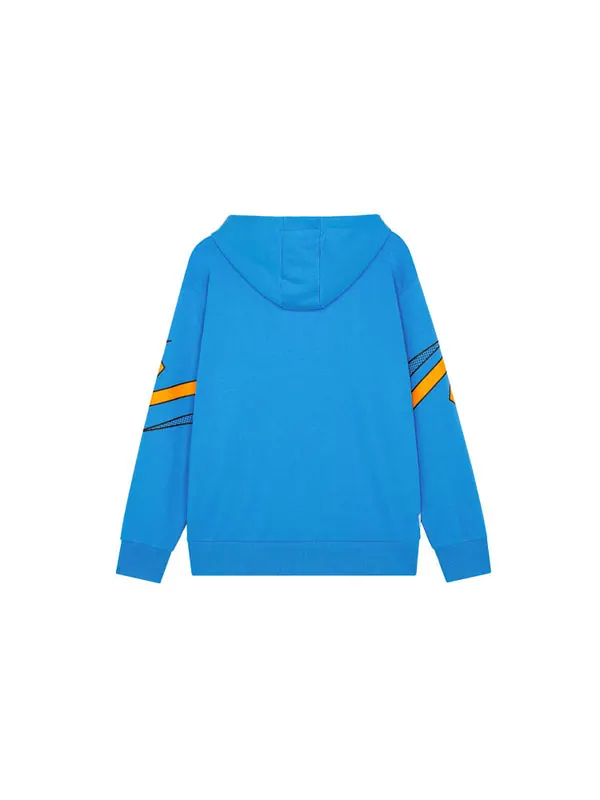 Толстовка New Balance Men's New Balance Funny Pattern Printing Knit Blue — изображение 2 из 4, синий