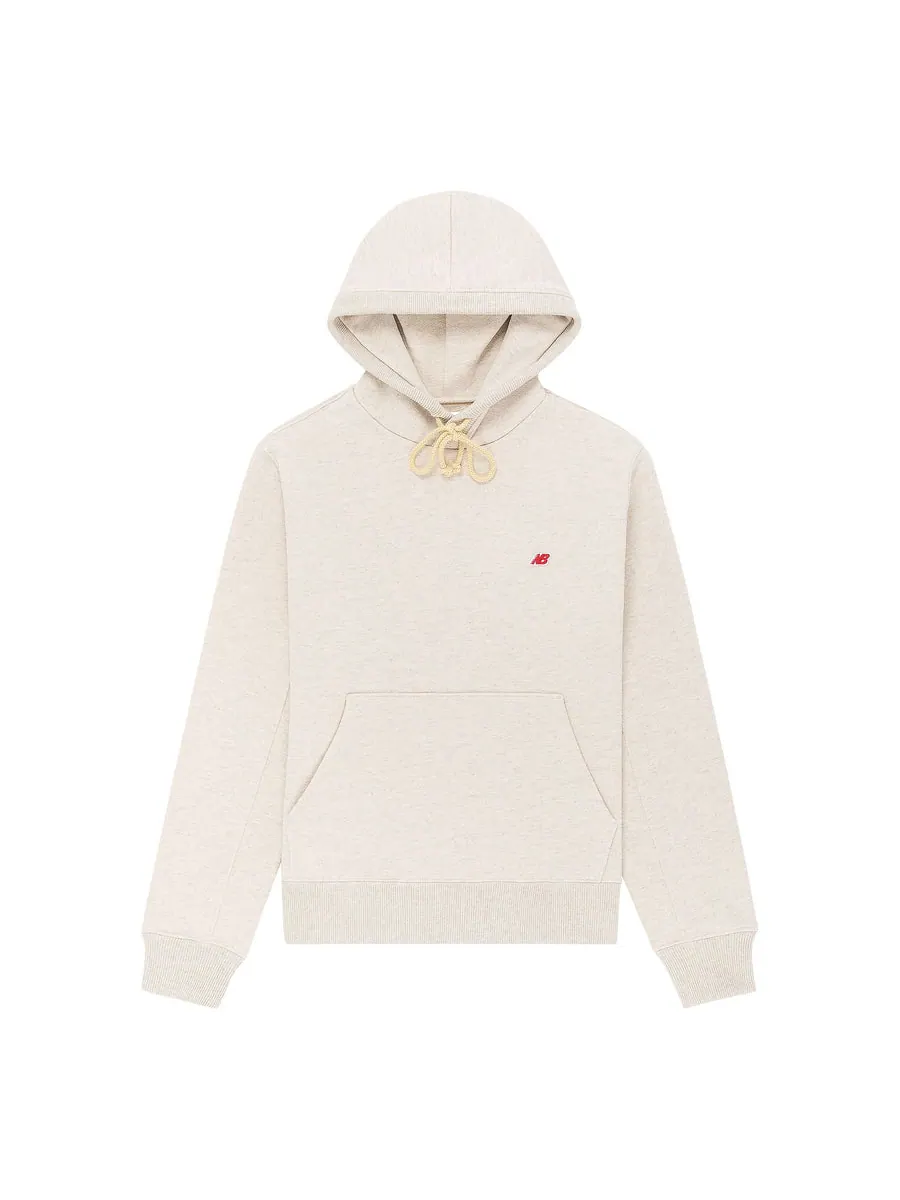 Худи New Balance MADE in USA Core Hoodie 'Oatmeal Heather' — изображение 1 из 1, бежевый