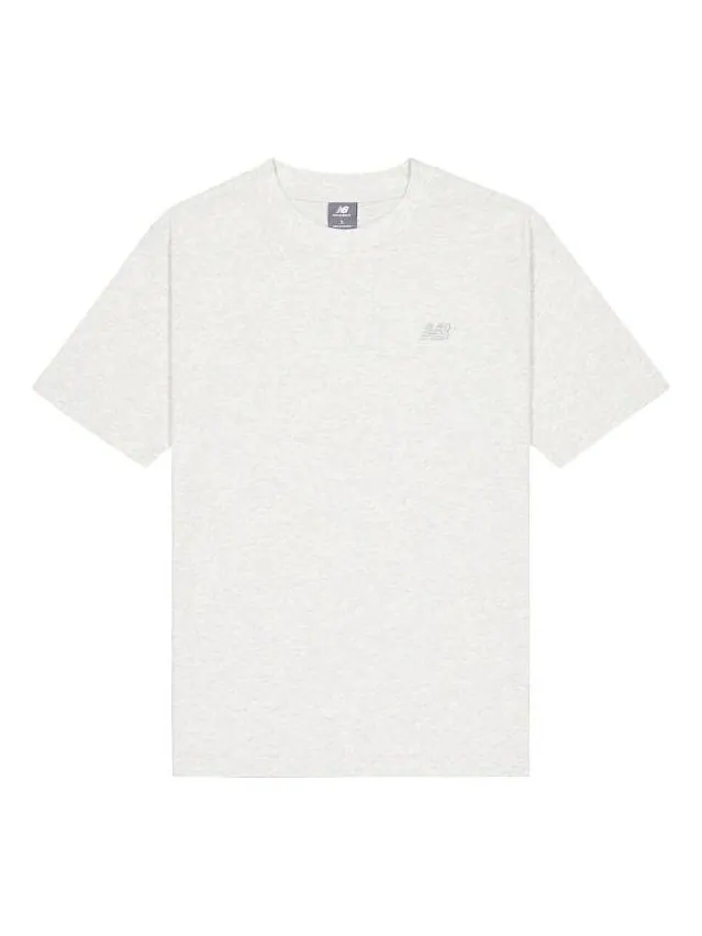 Футболка New Balance Athletics Cotton T-shirt 'Ash Heather' — изображение 1 из 1, серый
