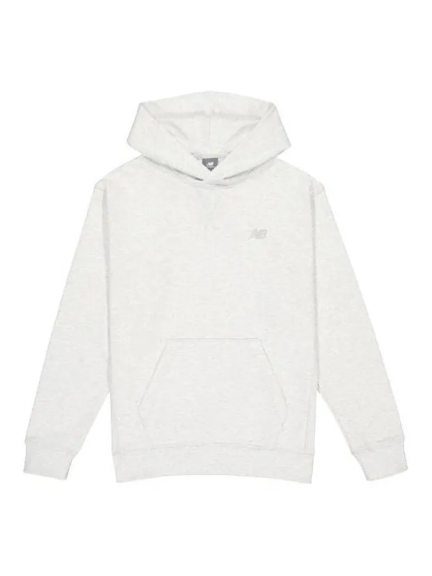Худи New Balance Athletics French Terry Hoodie 'Ash Heather' — изображение 1 из 1, серый