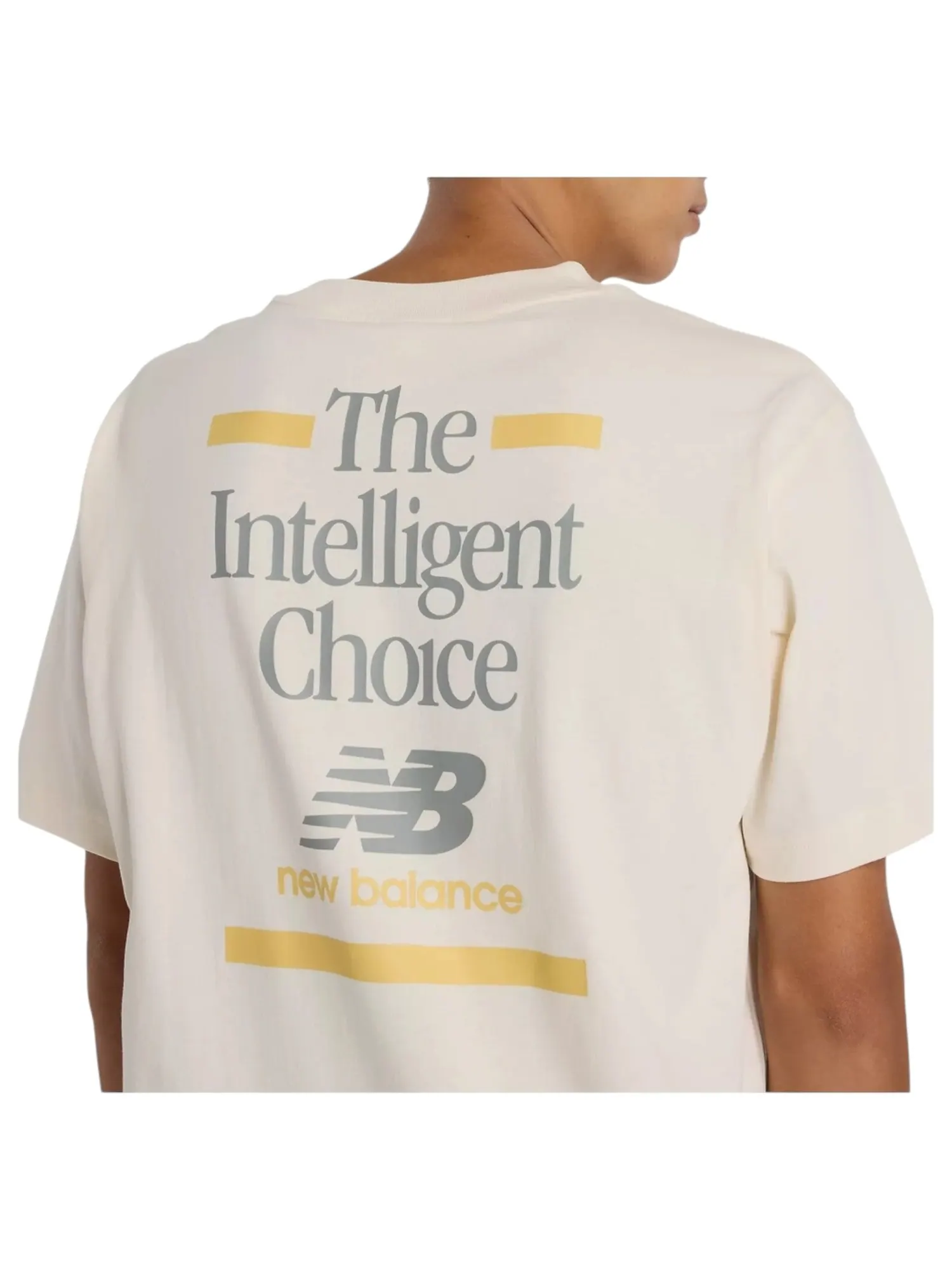Футболка New Balance Athletics Intelligent Choice 'Permafrost' — изображение 3 из 3, белый
