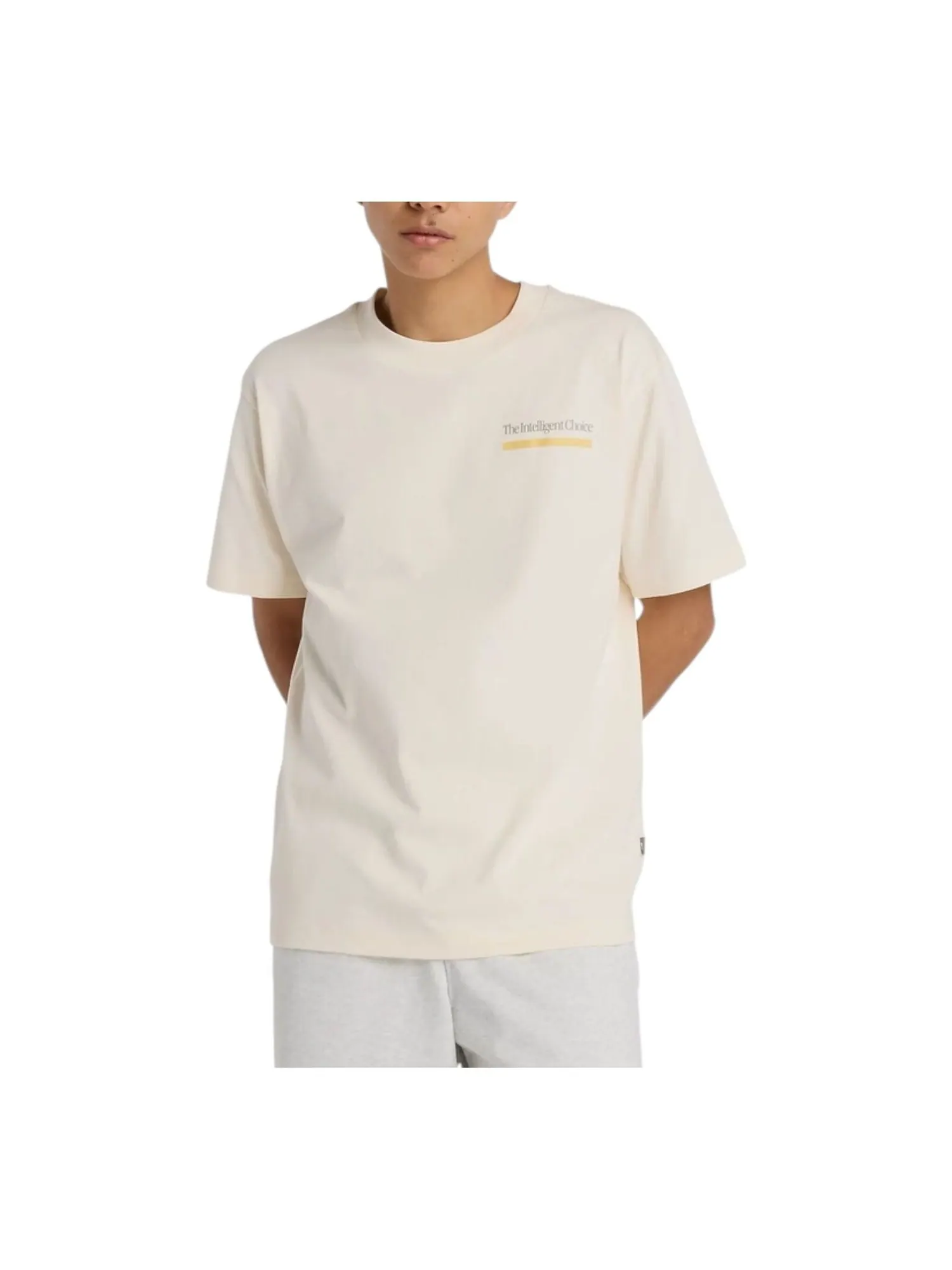 Футболка New Balance Athletics Intelligent Choice T-Shirt 'Permafrost' — изображение 1 из 3, белый