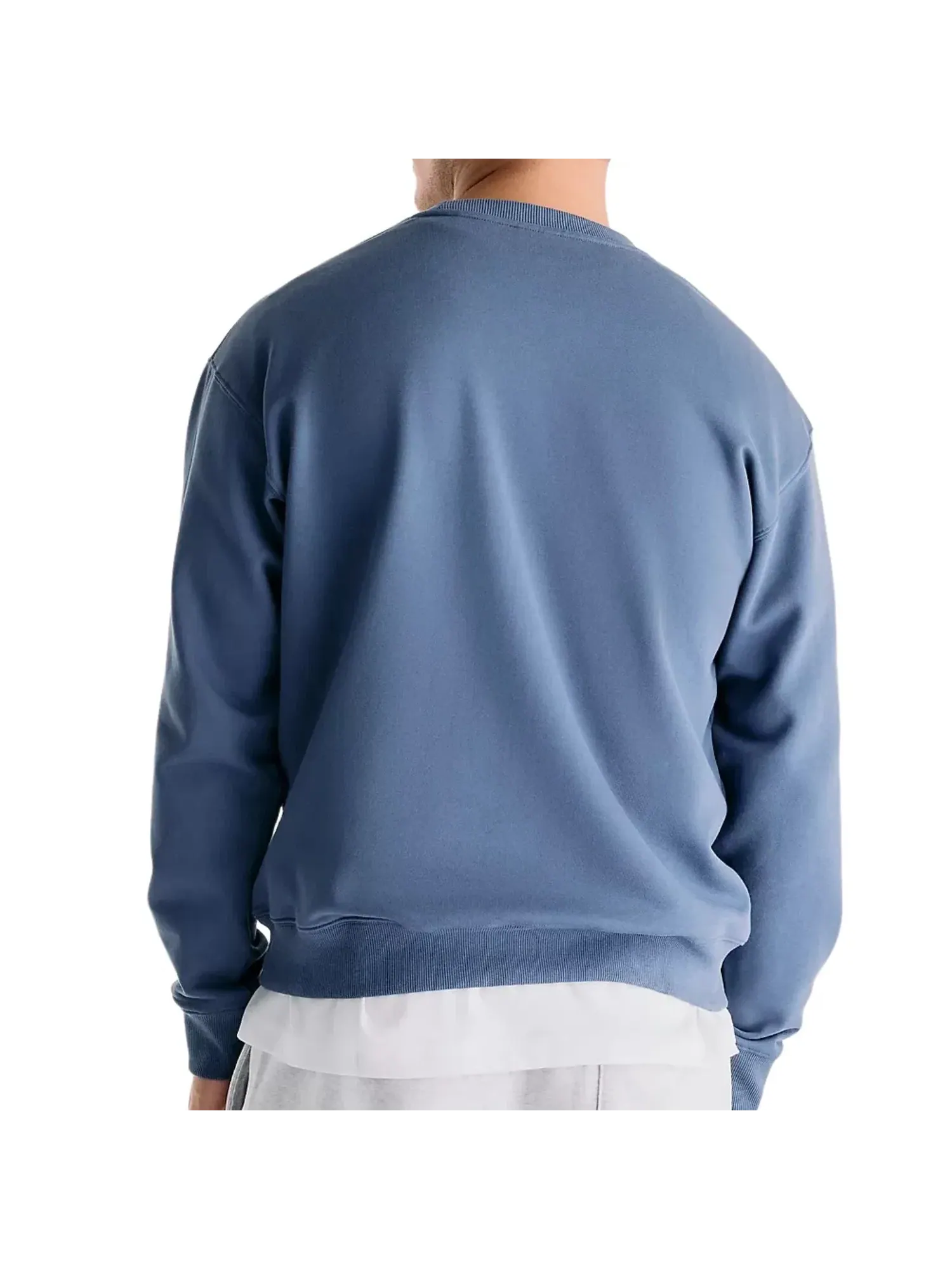 Мужская футболка из французского футера с принтом New Balance x Shohei Logo French Terry Crewneck — изображение 2 из 2, синий