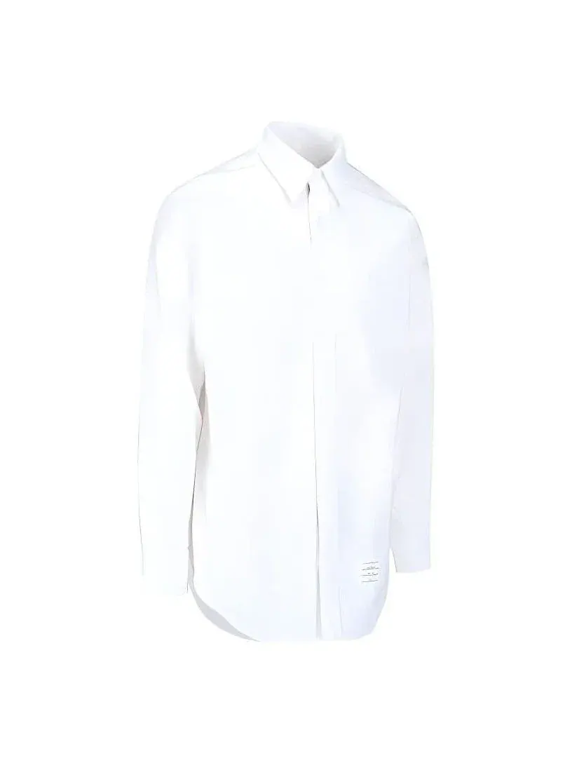Рубашка THOM BROWNE Oxford — изображение 1 из 5, белый